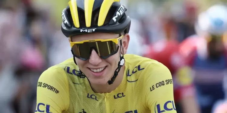 Tadej Pogacar, ciclista esloveno