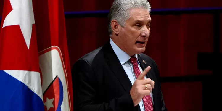 Miguel Díaz-Canel, presidente de Cuba