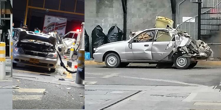 Vehículo explosión Cali
