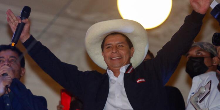 Pedro Castillo, presidente del Perú