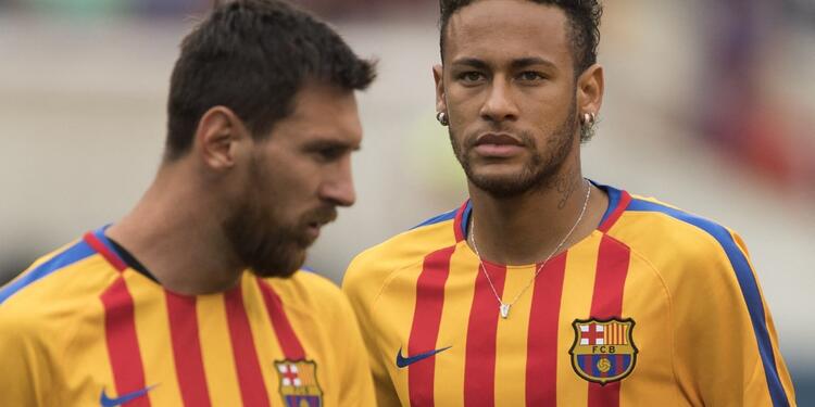 Messi y Neymar Messi y Neymar