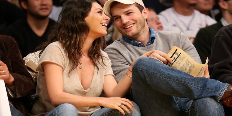 Ashton Kutcher y Mila Kunis