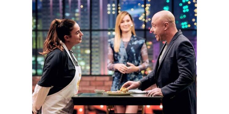Carla Giraldo y Jorge Rausch en MasterChef