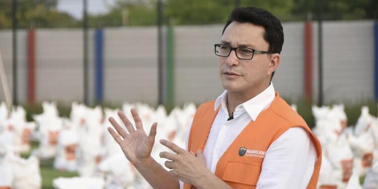 Carlos Caicedo, gobernador de Magdalena Carlos Caicedo, gobernador de Magdalena