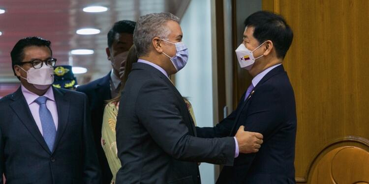 Presidente Duque en Corea del sur