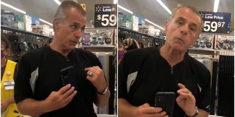 Sujeto le reclama a empleada del Walmart en acto de “racismo” Sujeto le reclama a empleada del Walmart en acto de “racismo”