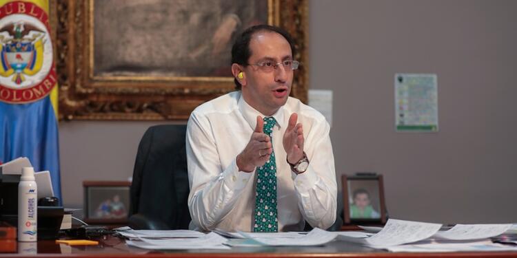 Ministro de Hacienda, José Manuel Restrepo