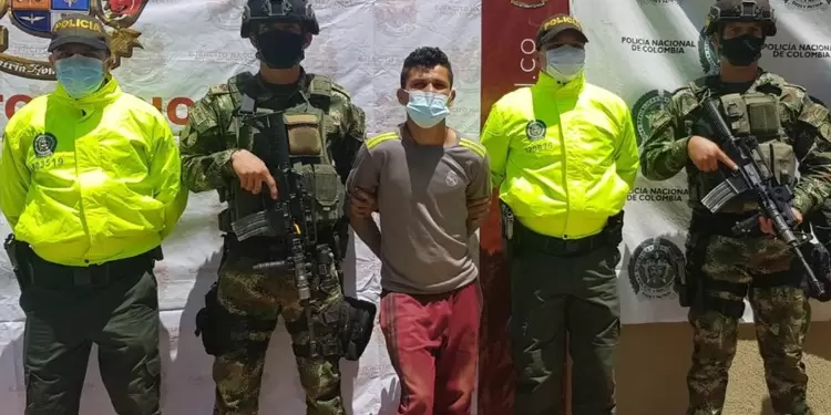 Abel Galvis Osorio, alias ‘Abelito’, quien estaría involucrado en participar en el asesinato de tres policías en el municipio de Pailitas, Cesar