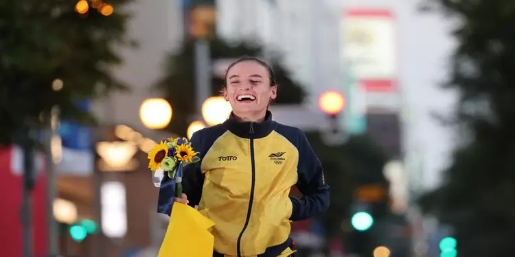 Sandra Lorena Arenas, medallista de plata en Tokio 2020