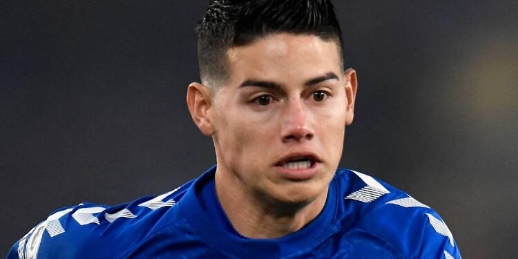 James Rodríguez, Everton, Premier League
