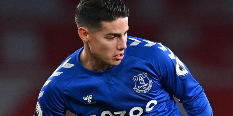 James Rodríguez, Everton, Premier League