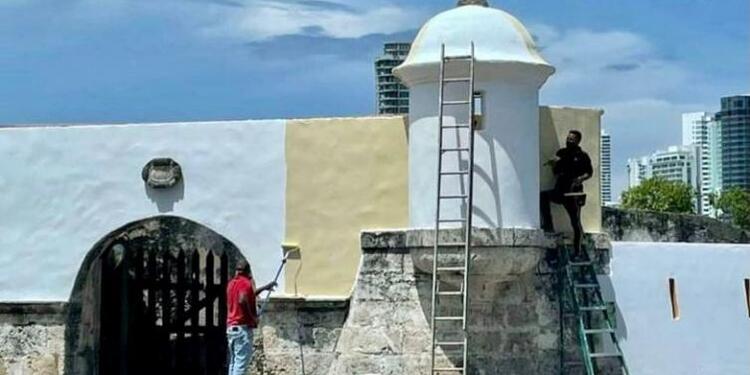 Suspenden y sella obra de intervención