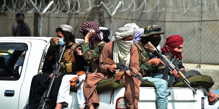 Talibanes en Kabul Talibanes en Kabul