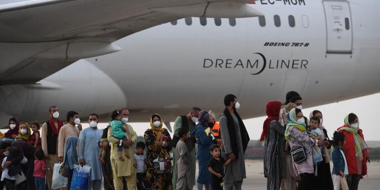 Evacuaciones en aeropuerto de Kabul
