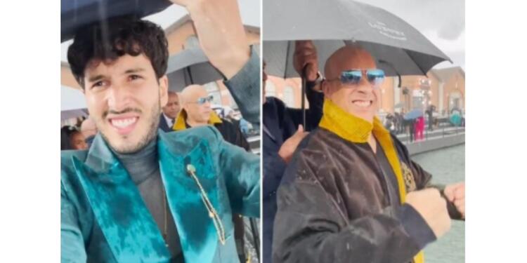 Sebastián Yatra y Vin Diesel