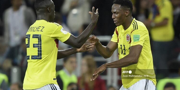 Yerry Mina y Davinson Sánchez