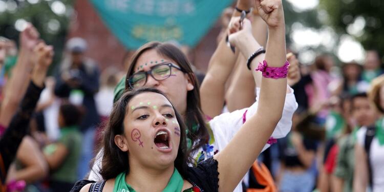 Protestas en favor del aborto