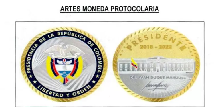 Diseño se moneda contratada por Presidencia de la República