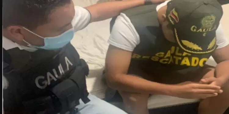 Rescate de menor secuestrado en el Valle del Cauca.