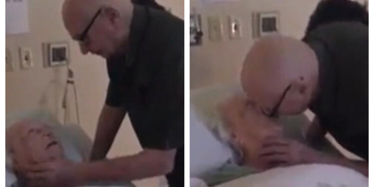 Abuelos se despiden - Tiktok