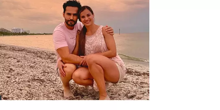 Fabián Ríos y Yuli Ferreira