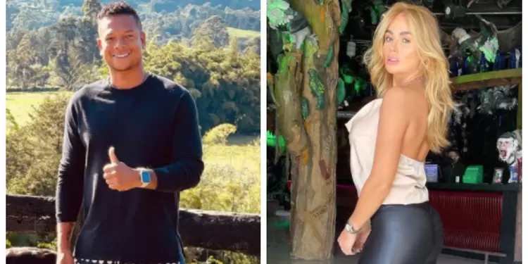 Fredy Guarín y Sara Uribe