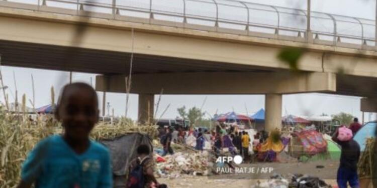 Migrantes haitianos en frontera México y EE.UU.