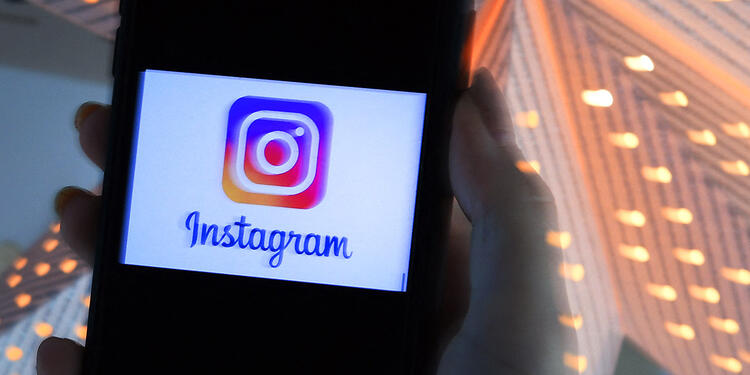 Instagram en un smartphone Instagram en un smartphone