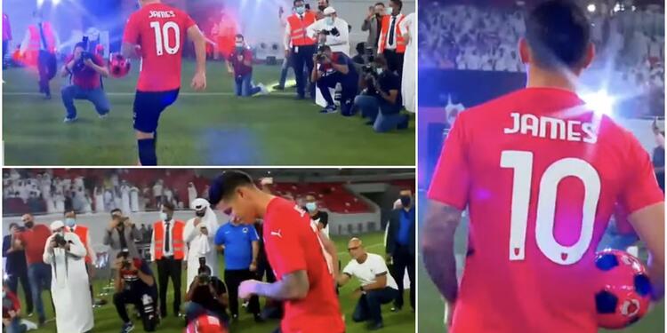 James Rodríguez y su presentación en el Al Rayyan