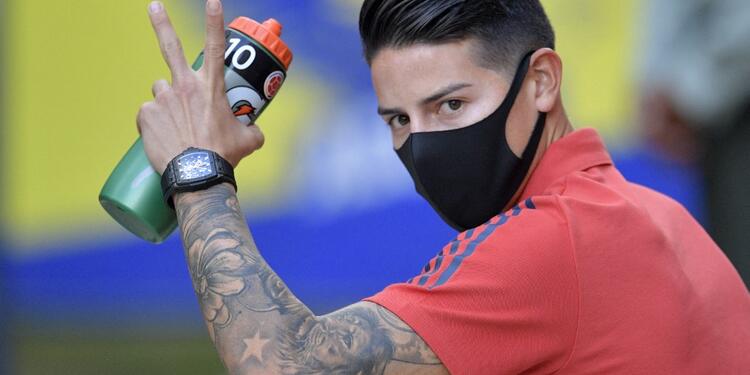 James Rodríguez, jugador colombiano