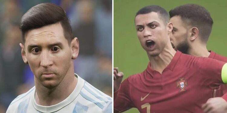 Messi y Cristiano, eFootball 2022