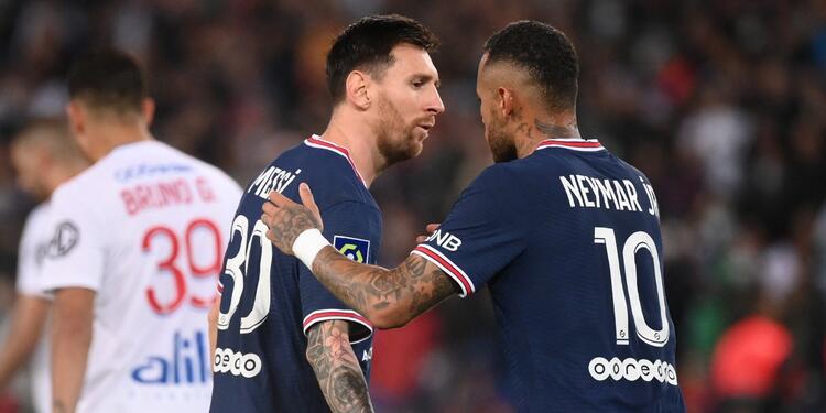 Messi y Neymar juntos en PSG Messi y Neymar juntos en PSG