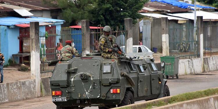 Militares en Guinea