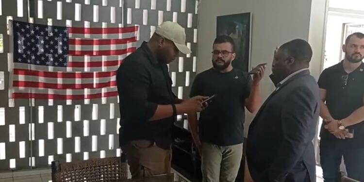 Exmilitares colombianos detenidos en Haití estuvieron en toma de juramento Exmilitares colombianos detenidos en Haití estuvieron en toma de juramento