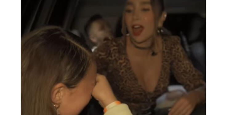 Niña llora al conocer a Paola Jara Niña llora al conocer a Paola Jara