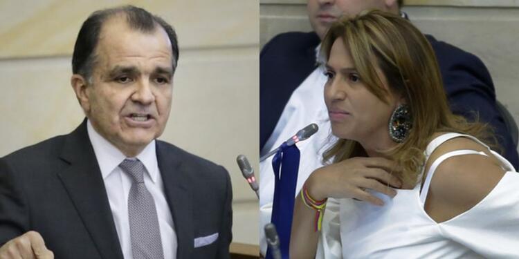 Óscar Iván Zuluaga y Paola Holguín Óscar Iván Zuluaga y Paola Holguín