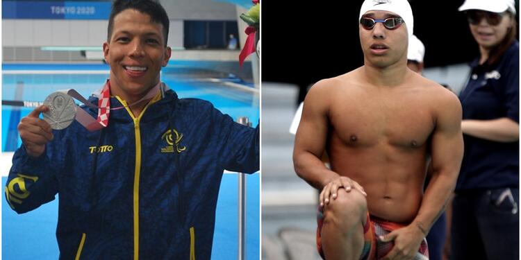 Carlos Daniel Serrano y Nelson Crispín, paradeportistas colombianos