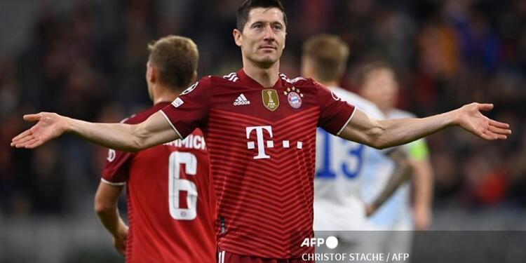 Robert Lewandowski, Bayern Múnich Robert Lewandowski, delantero del Bayern Múnich