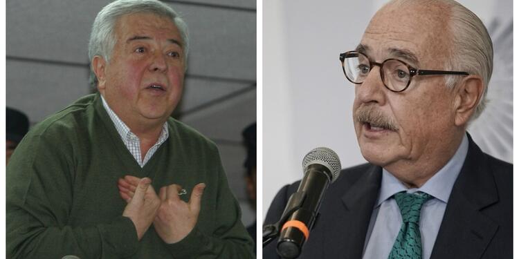 El capo narcotraficante Gilberto Rodríguez Orejuela y Andrés Pastrana El capo narcotraficante Gilberto Rodríguez Orejuela y Andrés Pastrana