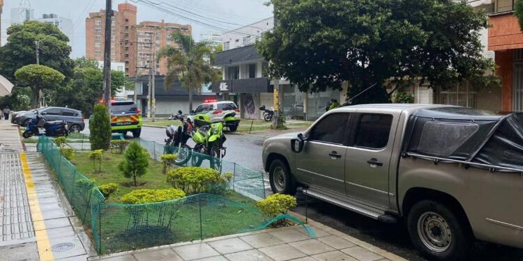 Uno de los sujetos resultó herido