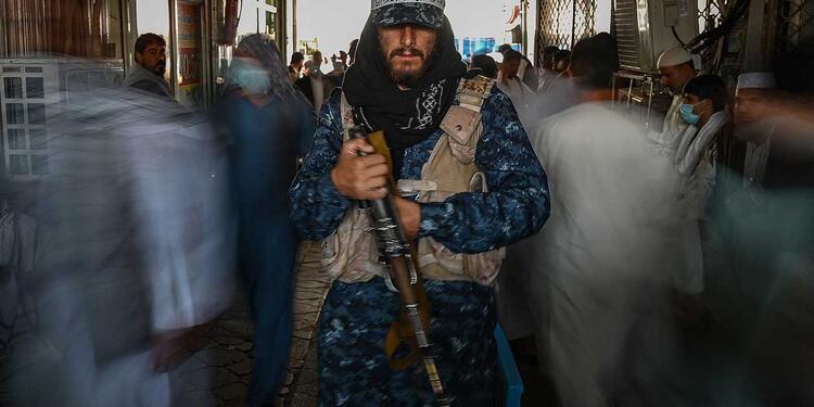 Talibanes en Kabul, Afganistán