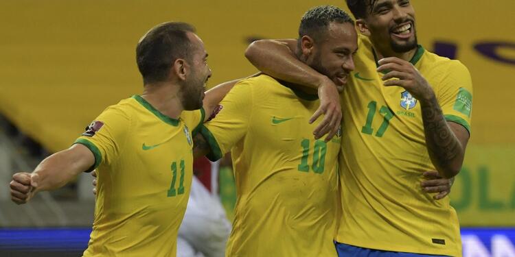 Neymar, Brasil, Eliminatorias Qatar 2022