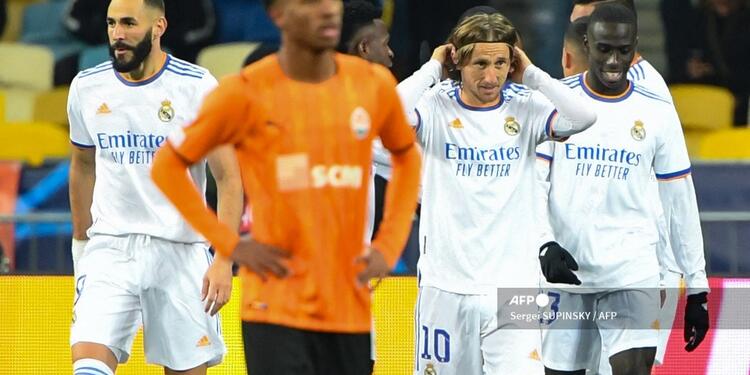 Real Madrid vs Shaktar Donetsk, Champions League