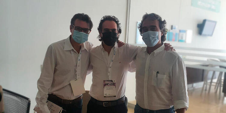 Alejandro Gaviria, Federico Gutiérrez y Sergio Fajardo Alejandro Gaviria, Federico Gutiérrez y Sergio Fajardo