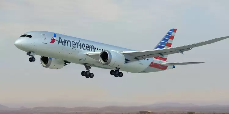 Avión de American Airlines