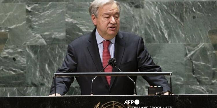 António Guterres, secretario general de la ONU