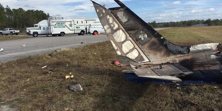 Avioneta se estrella en California