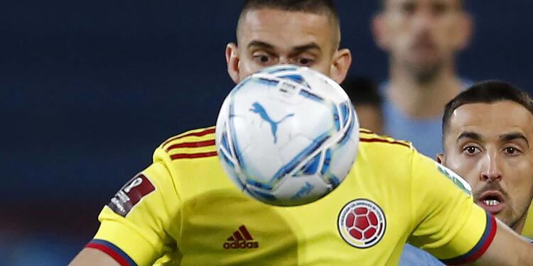 Santos Borré, delantero de la Selección Colombia
