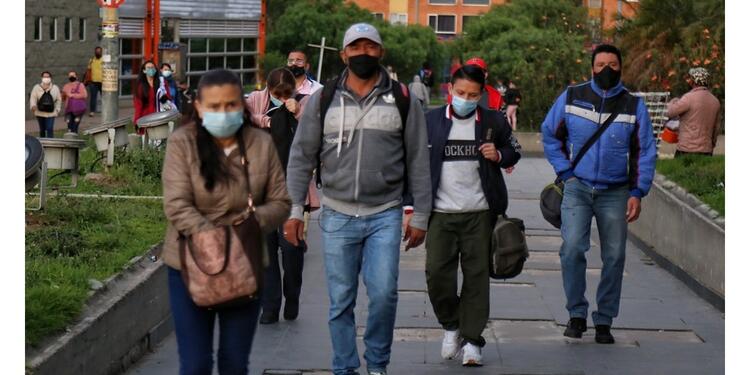Bogotá con covid En Bogotá el uso de tapabocas es obligatorio.