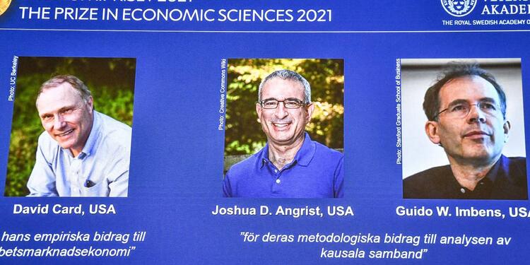 David Card, Joshua Angrist y Guido Imbens ganan Premio Nobel de Economía 2021